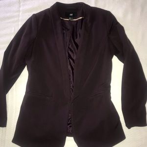 H&M plum blazer 6 beautiful color